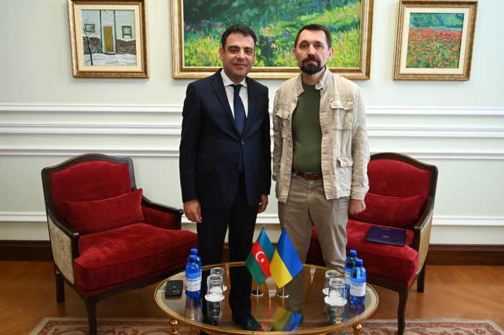 міністерство закордонних справ україни - микола точицький зустрівся з послом азербайджану в україні сеймуром мардалієвим
